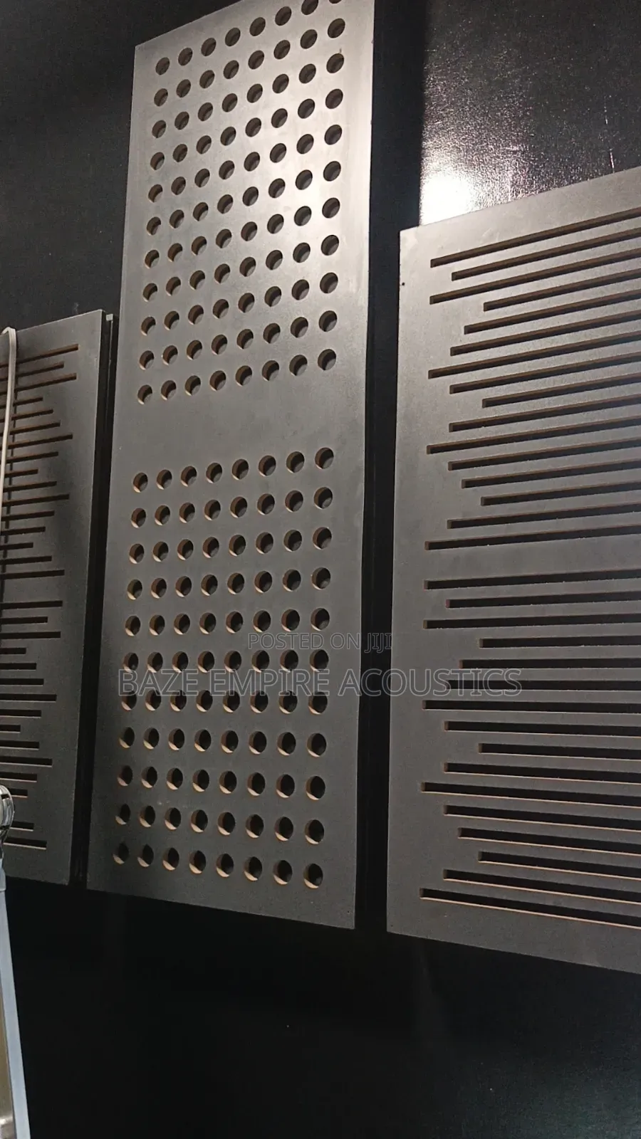 Diffused Acoustic Panels Studio Design