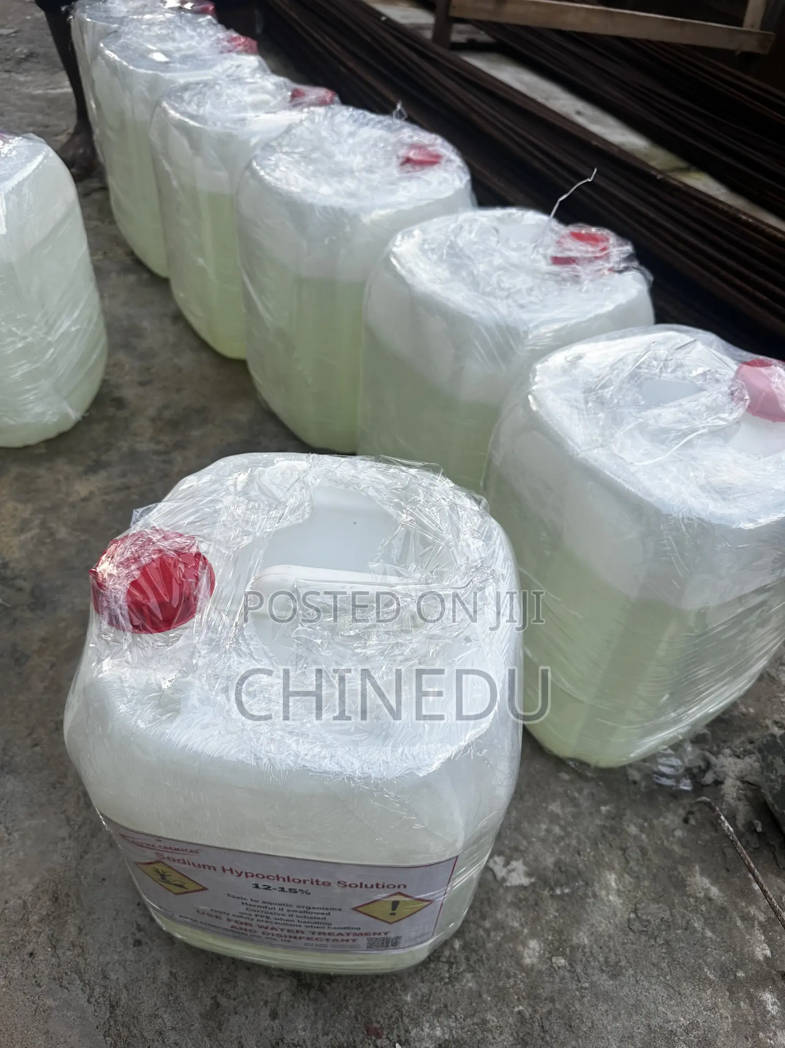 Sodium Hypochlorite Solution 12-15% 20L