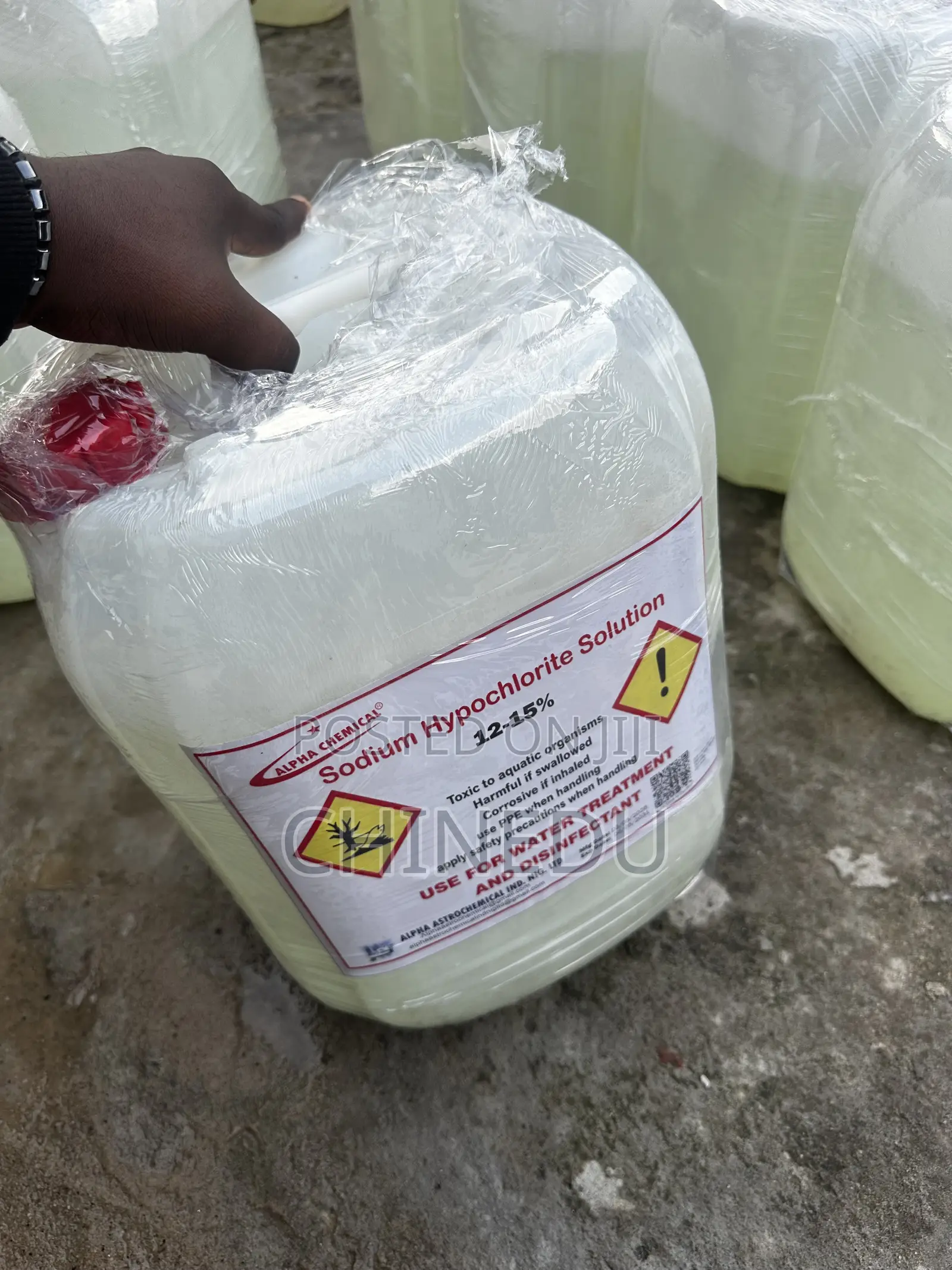Sodium Hypochlorite Solution 12-15% 20L