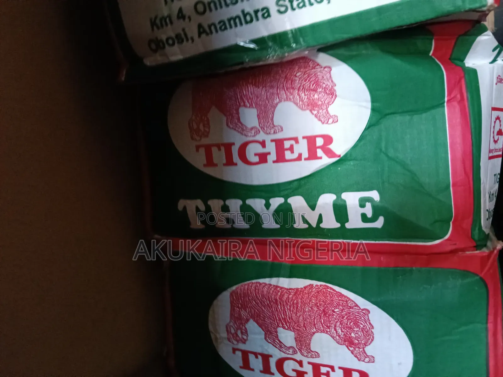 Tiger Thyme 100gm by 60