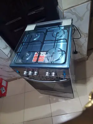 Professional 50x50 Maxi 4-Gas Burner Stainless Steel Stove