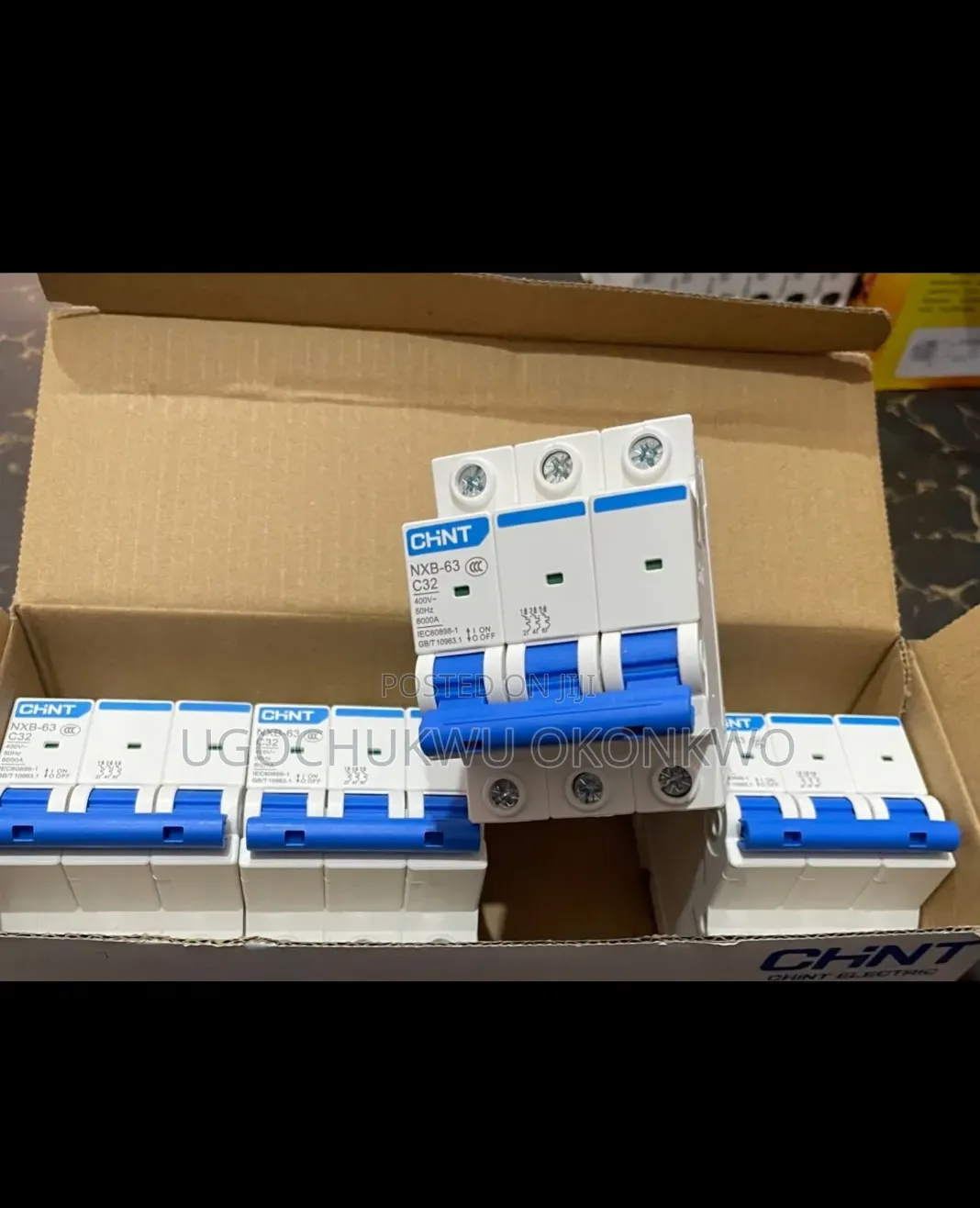 CHNT 3p Breaker 100a