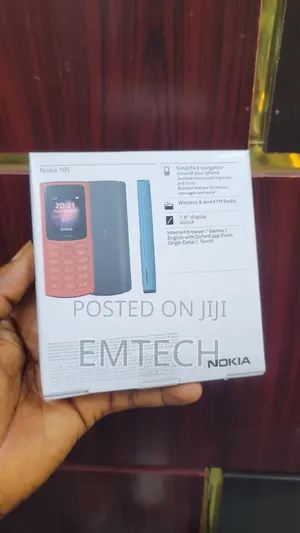 New Nokia 105 Blue
