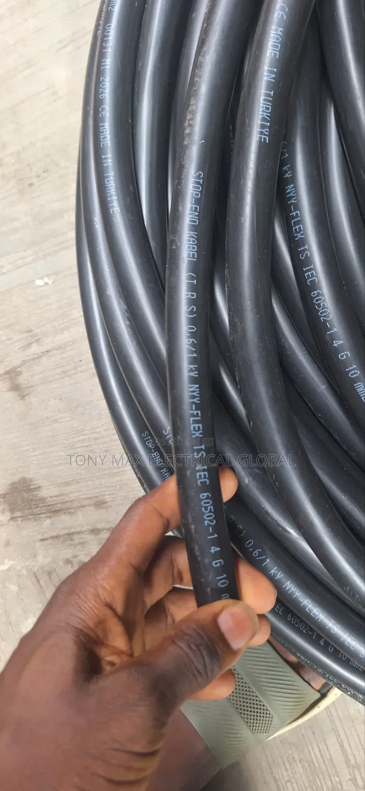 10MM 4CORE Flexible Cable