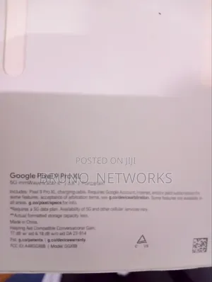 New Google Pixel 9 Pro XL 256 GB White