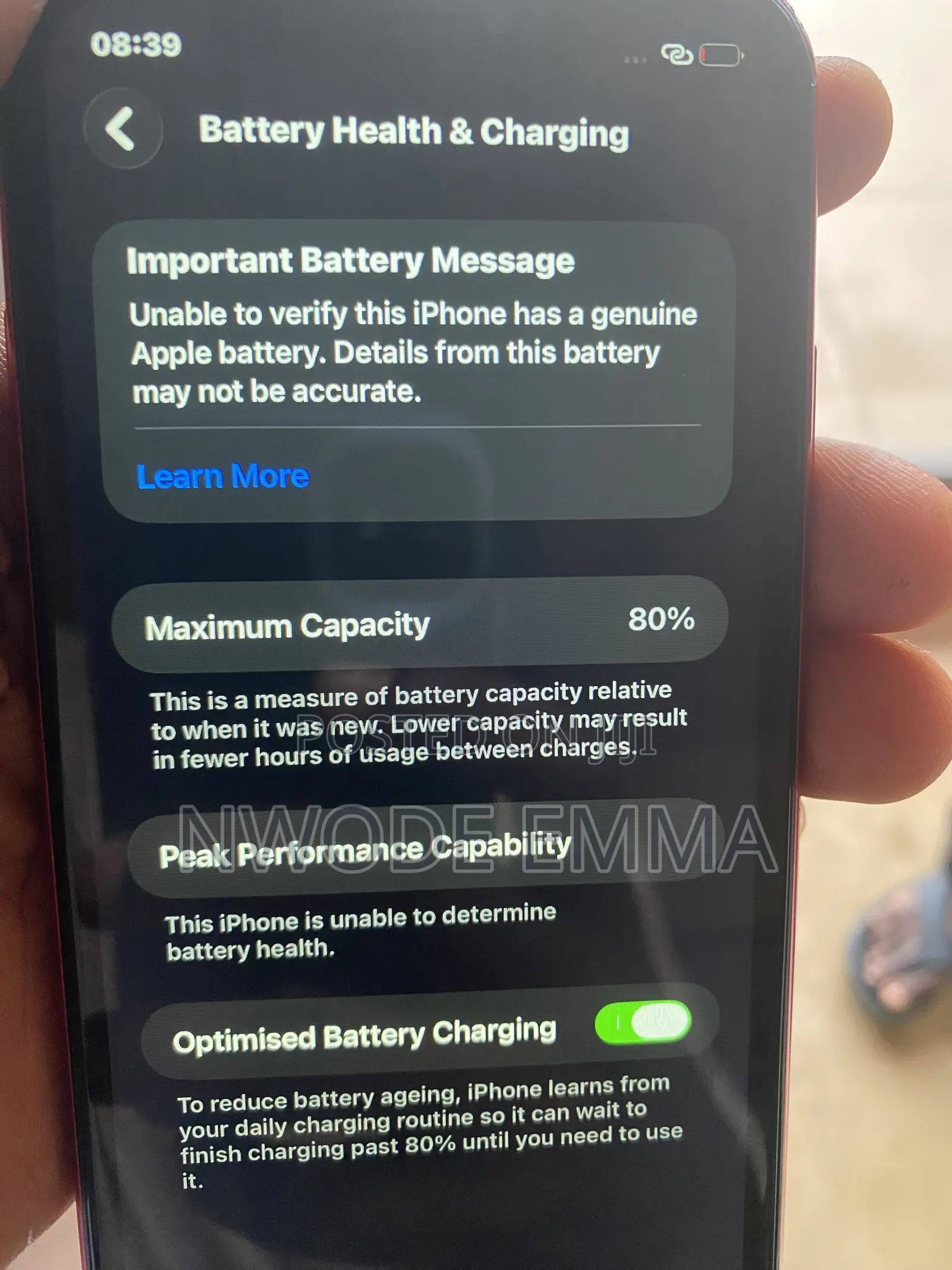 Apple iPhone 11 64 GB Red