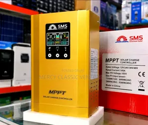 SMS 100A MPPT Solar Charge Controller (12v/24v/36v/48V)High Efficiency
