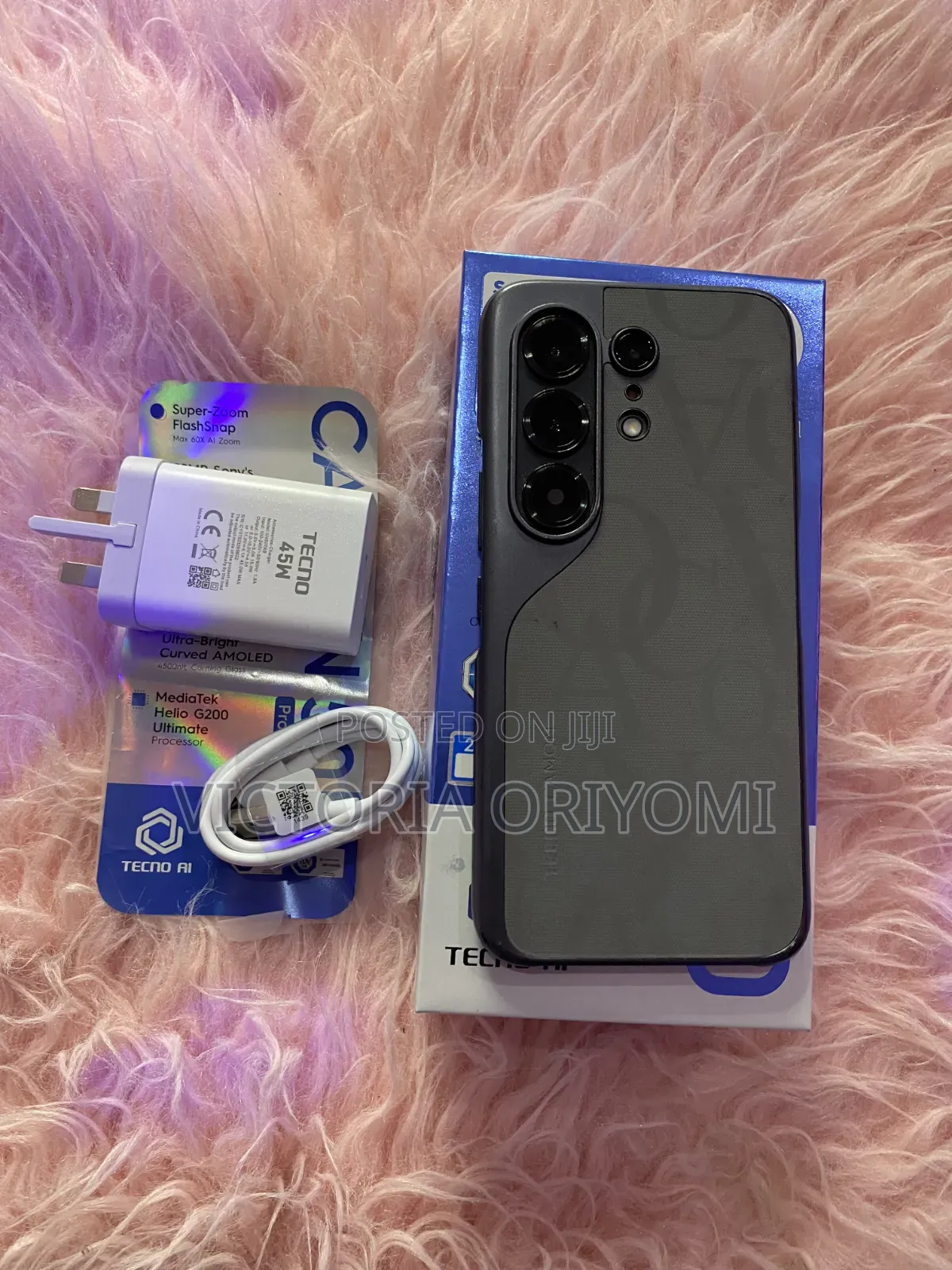 Tecno Camon 50 Pro 256 GB Black