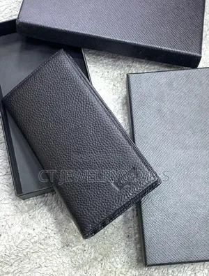 Ferragmo Pure Quality Leather Unisex Long Wallet