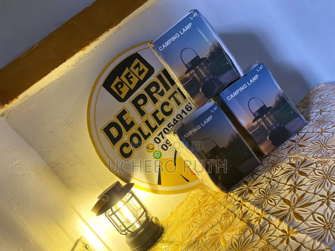 Solar and NEPA Rechargeable Lamp