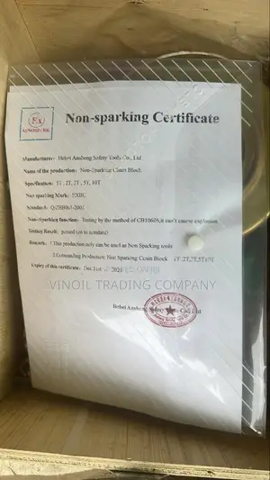 Non-Sparking Chain Block / Manual Hoist