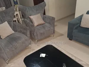 5 Seat Sofa With 2 Single Chairs