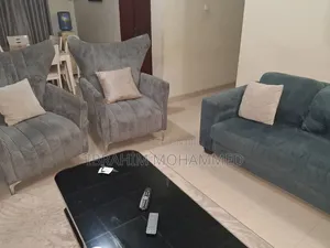 5 Seat Sofa With 2 Single Chairs