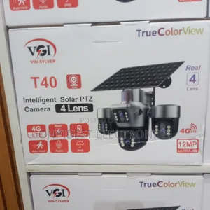 4 Lens PTZ Solar Camera
