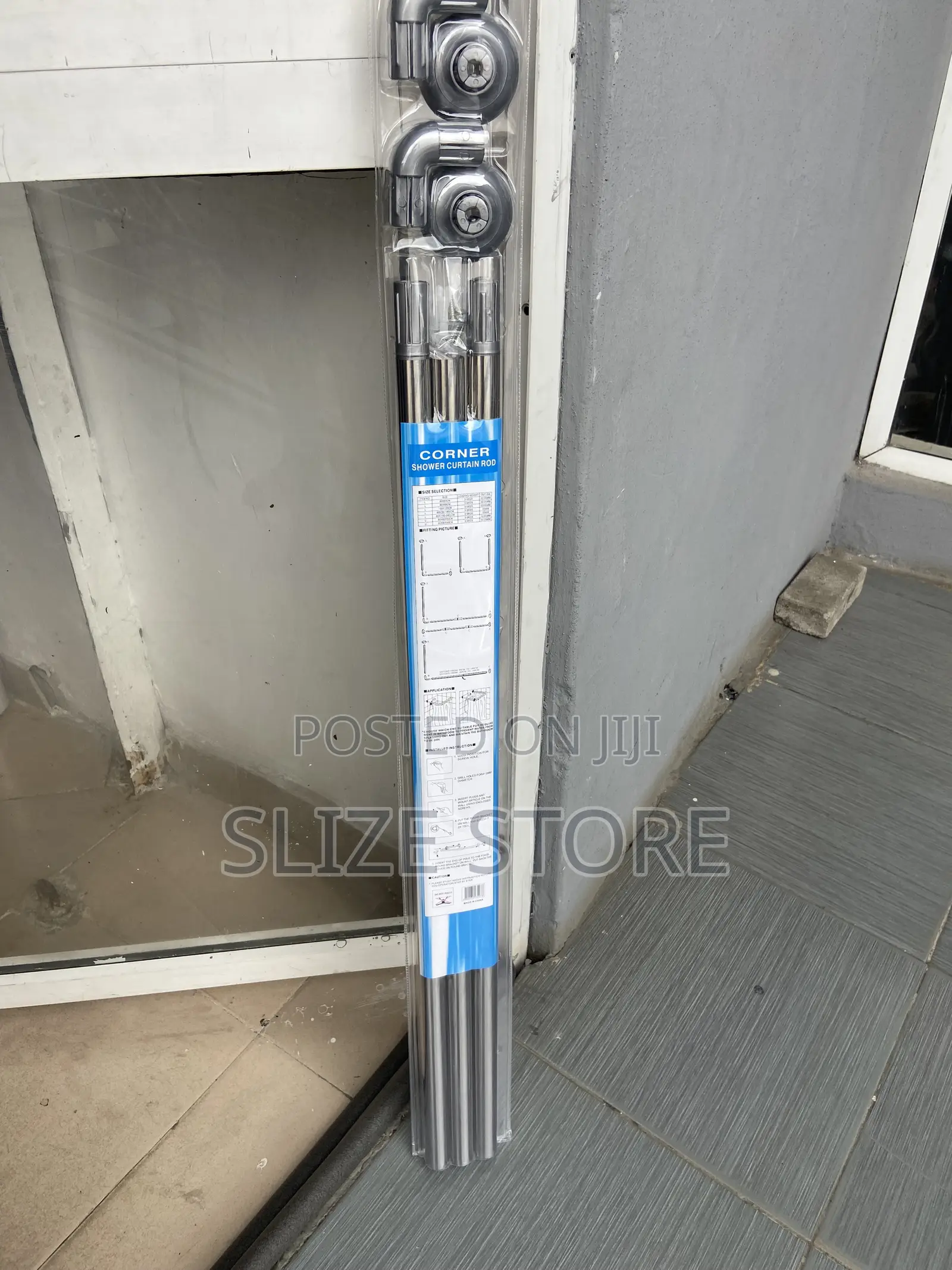Corner Shower Curtain Rod