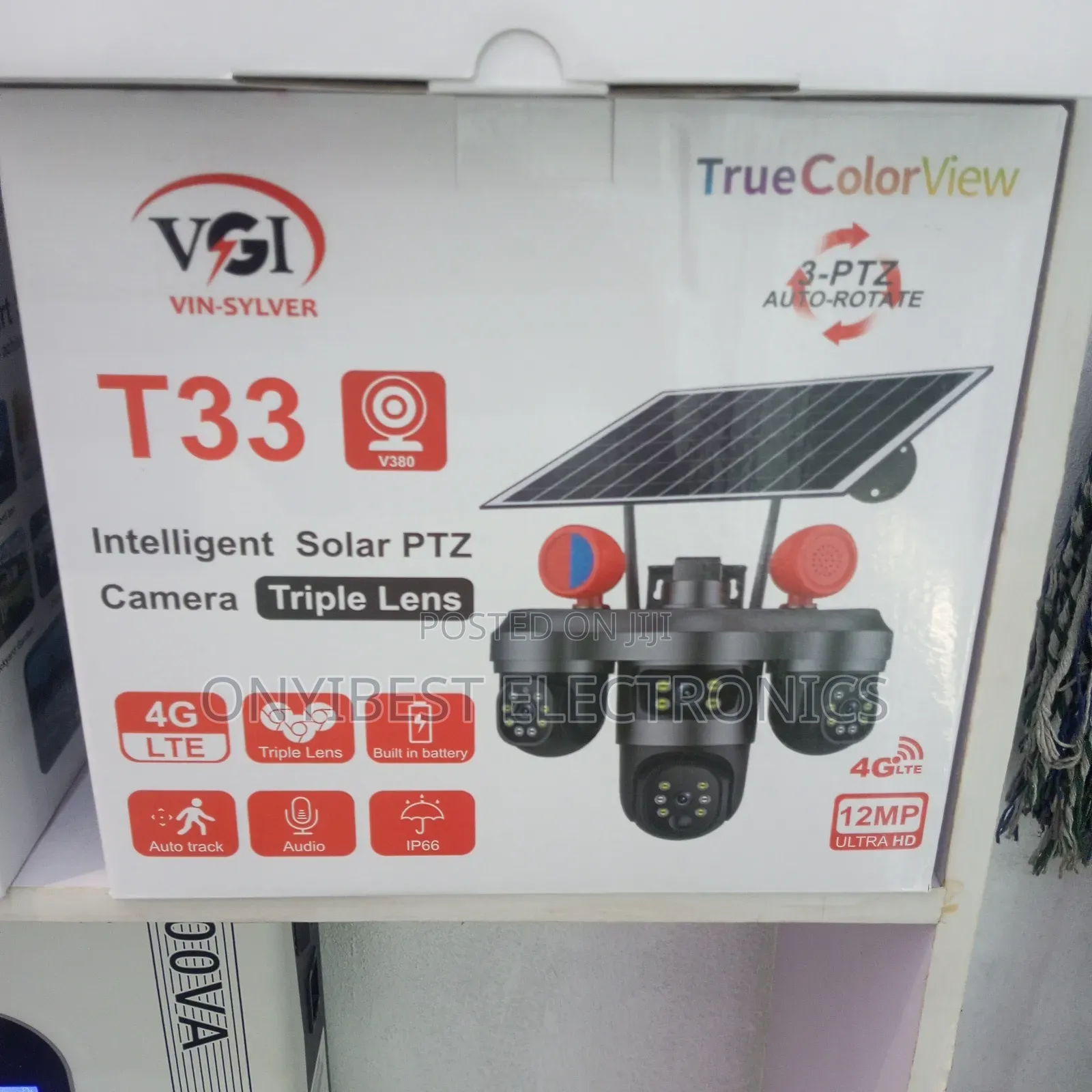 T33 Solar PTZ Camera