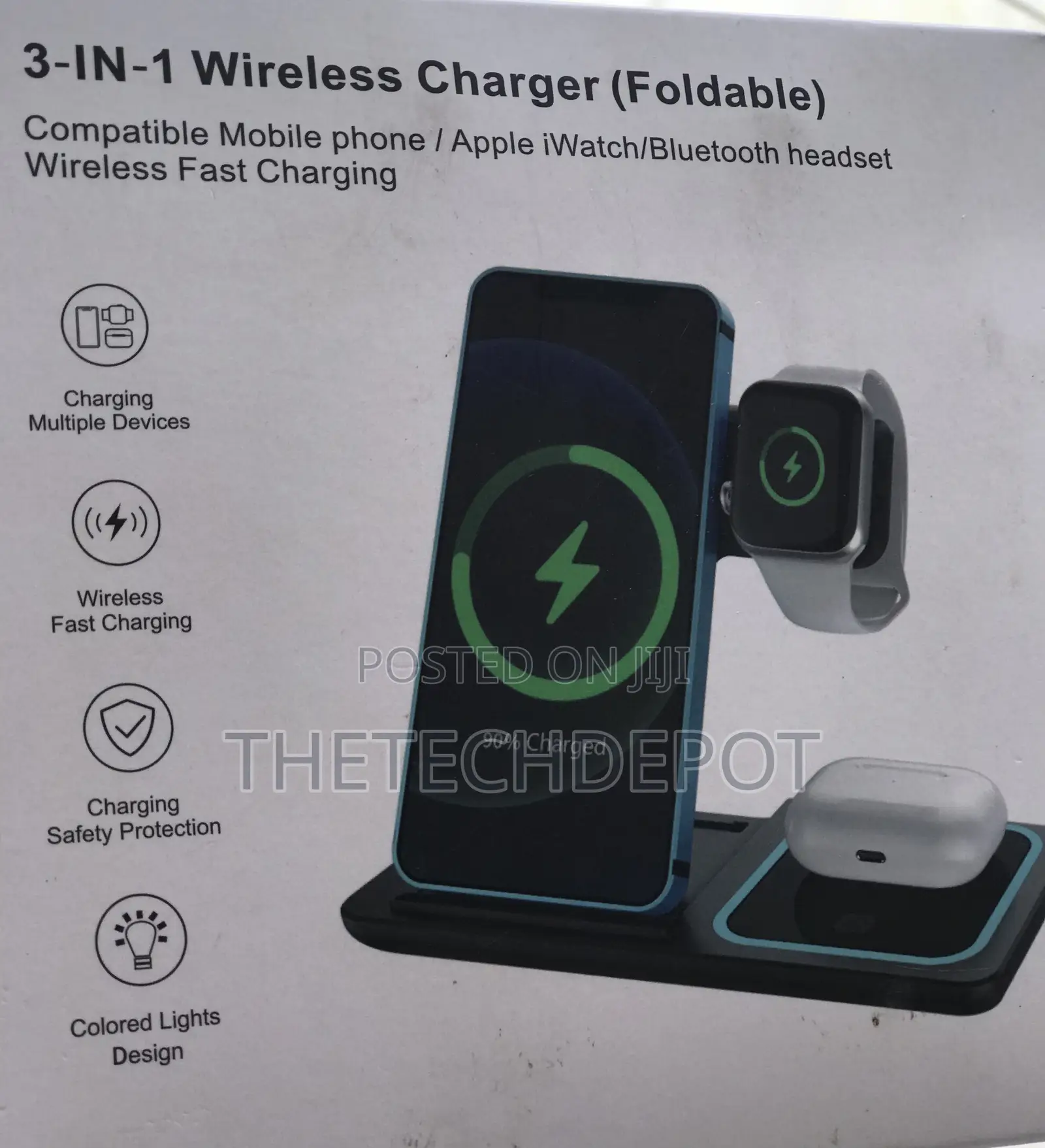 3in1 Foldable Charging Station