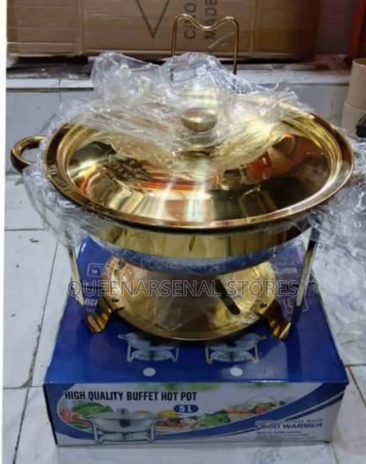 5L Gold Hanging Chaffing Dish