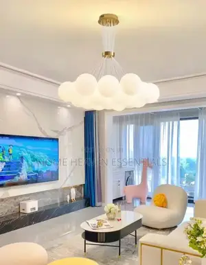 Nordic Planet Moon Living Room Chandelier Designer