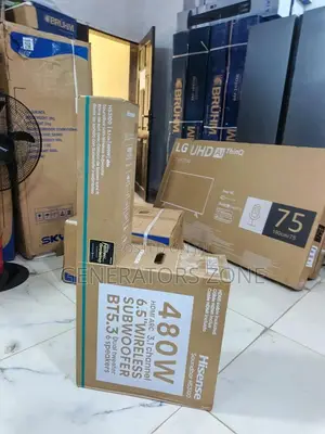 Hisense 6 Speakers With Dual Tweeters and Dedicated Center Speaker