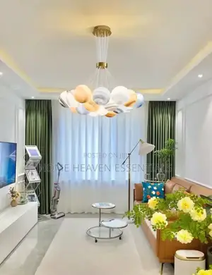 Nordic Planet Moon Living Room Chandelier