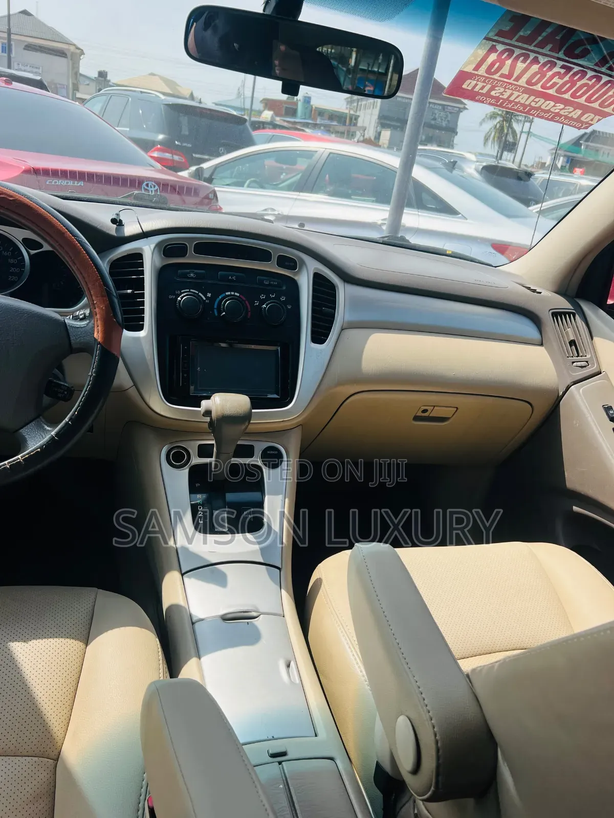 Toyota Highlander Base AWD 2004 Red