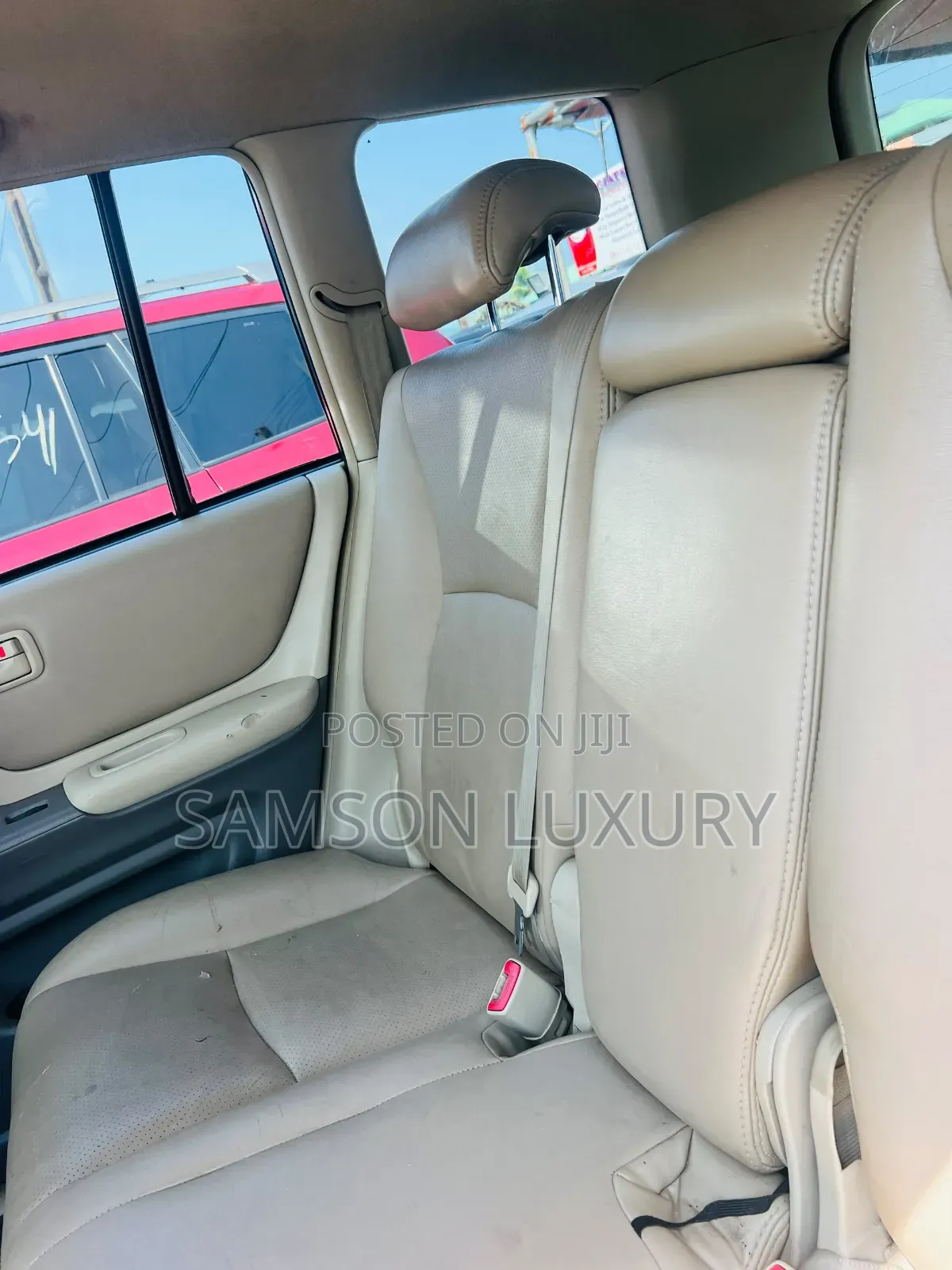 Toyota Highlander Base AWD 2004 Red