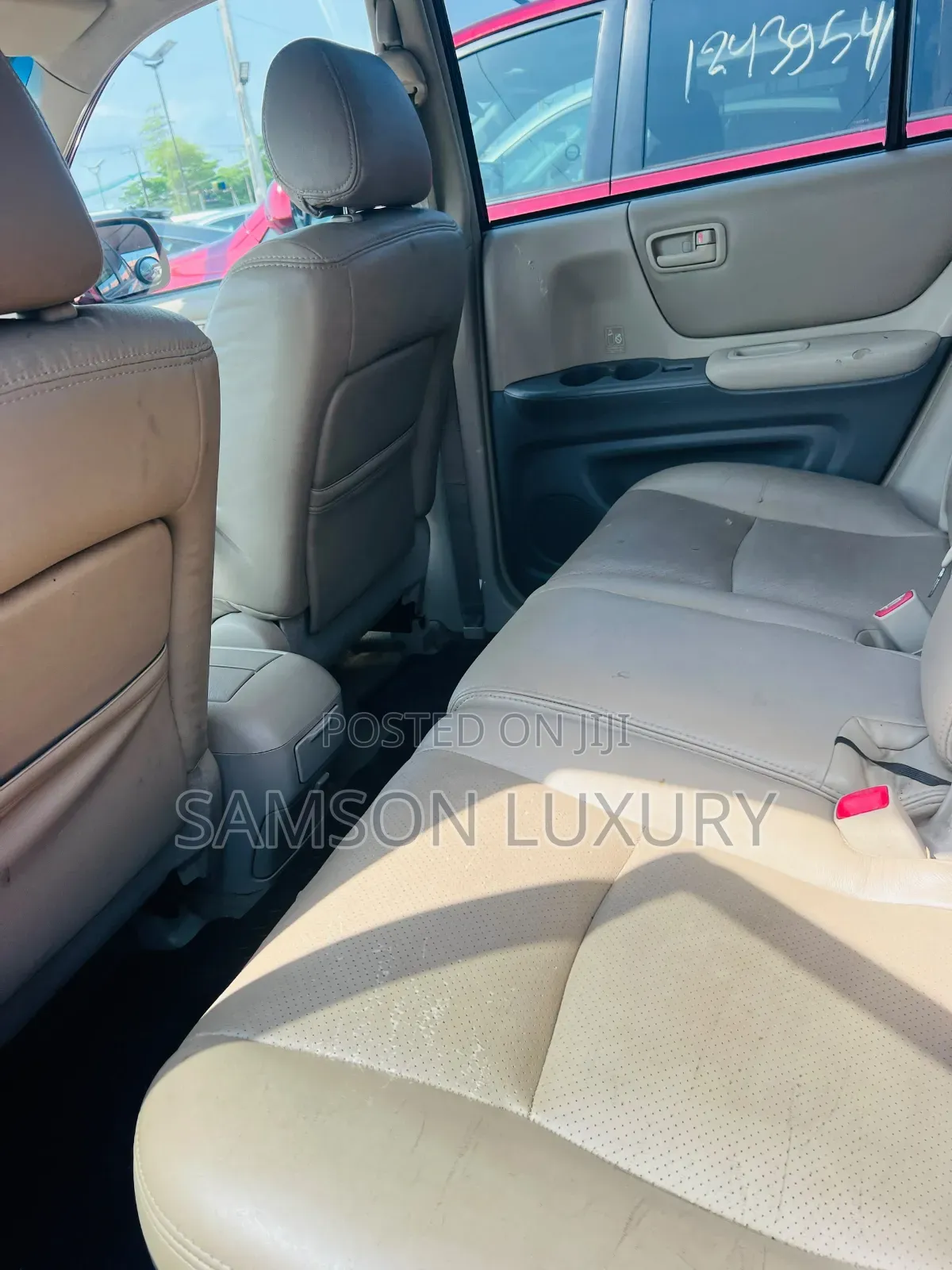 Toyota Highlander Base AWD 2004 Red