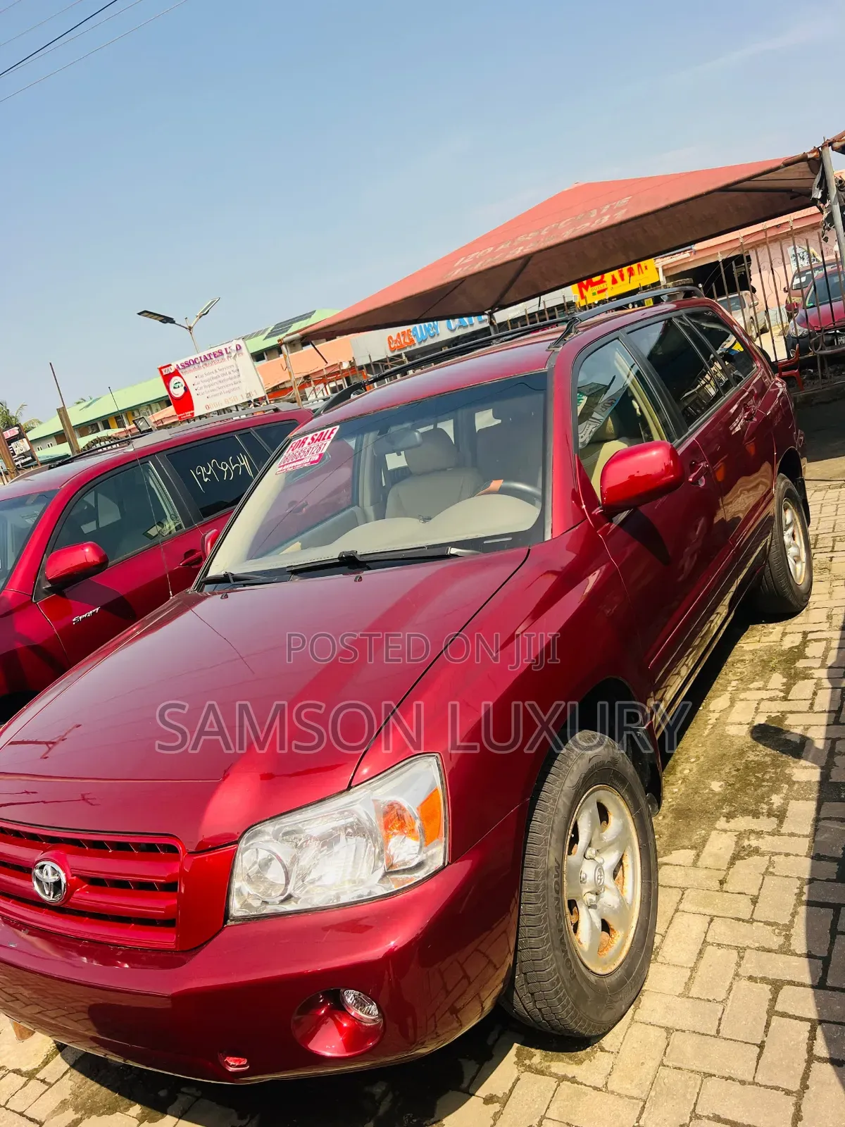 Toyota Highlander Base AWD 2004 Red