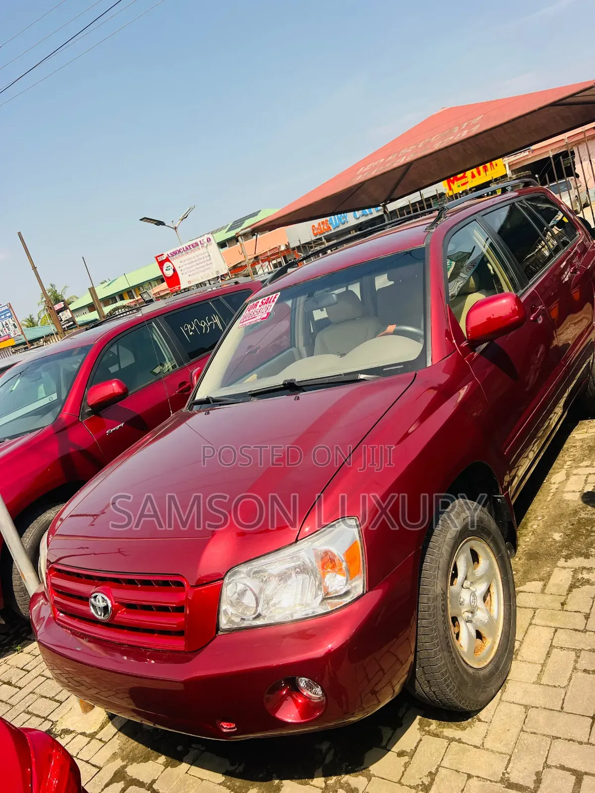 Toyota Highlander Base AWD 2004 Red