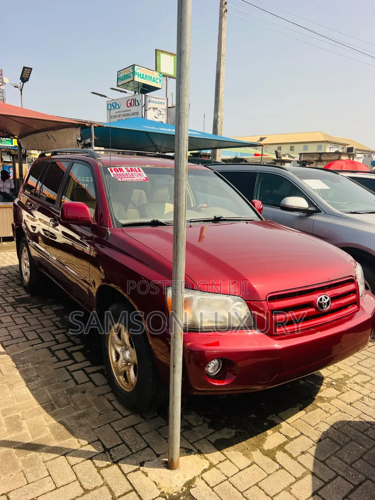 Toyota Highlander Base AWD 2004 Red
