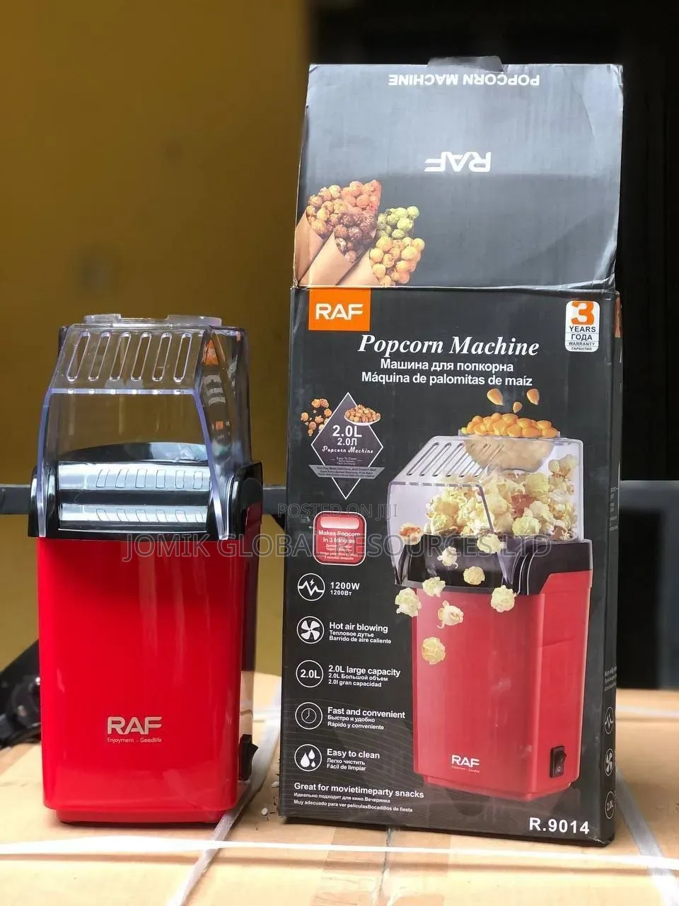 RAF Popcorn Maker