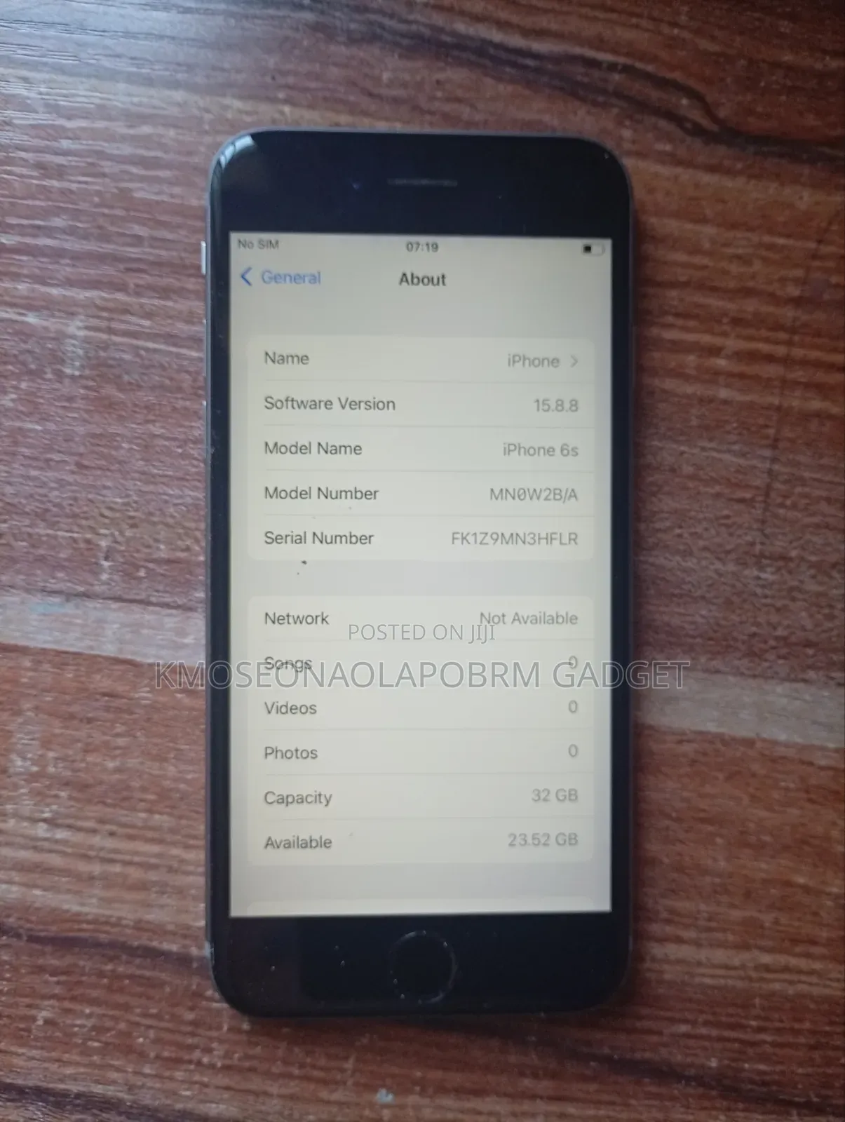 Apple iPhone 6s 32 GB Gray