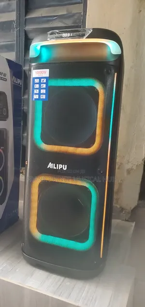 Brand New Ailipu High-Power RGB Party TrolleySpeaker (10,000W P.M.P.O)