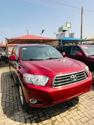 Toyota Highlander Sport 2008 Burgundy