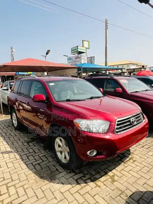 Toyota Highlander Sport 2008 Burgundy