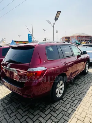 Toyota Highlander Sport 2008 Burgundy