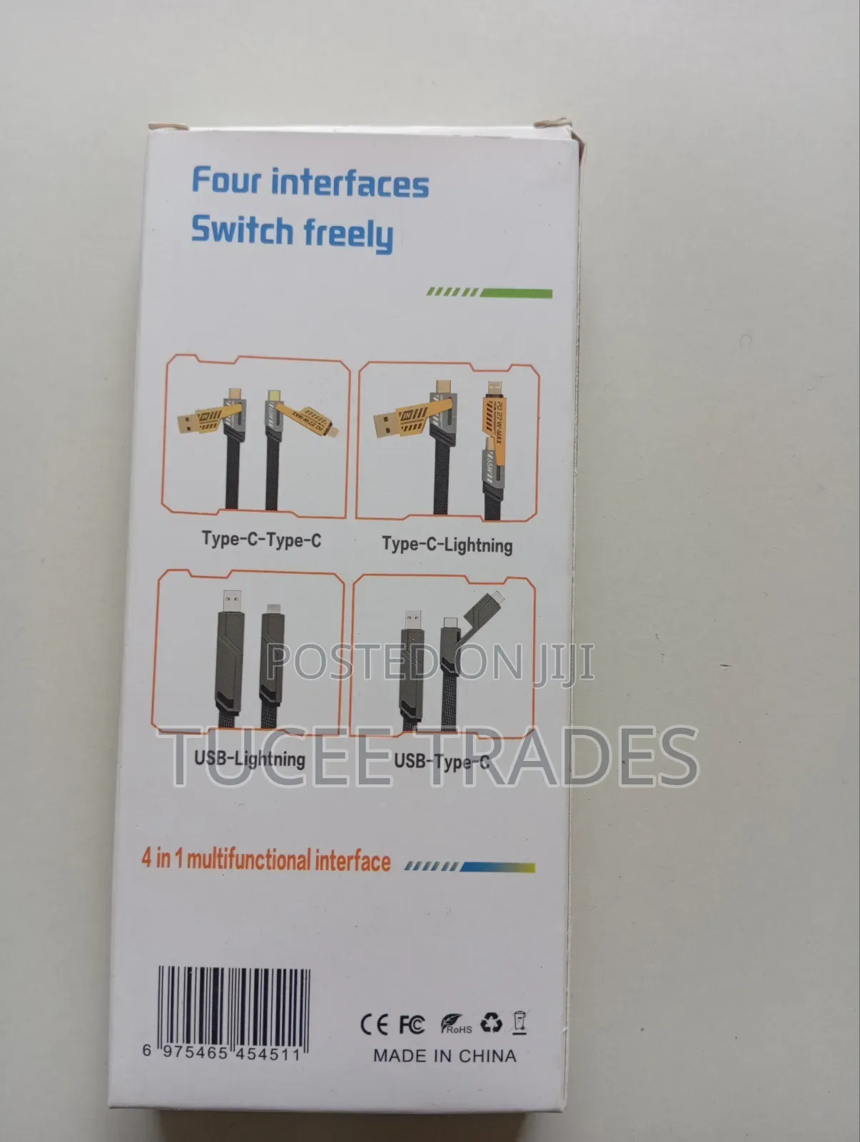 4 in 1 Fast Charging Cable