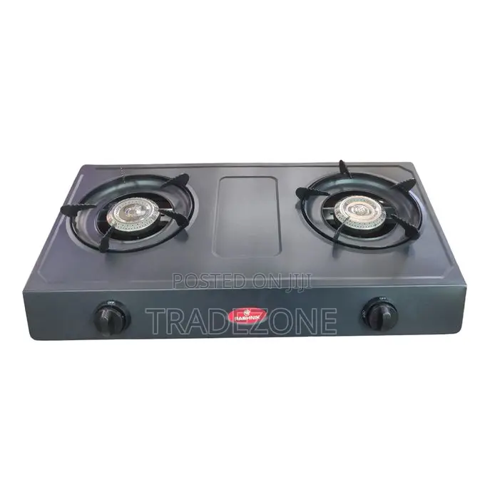 Rashnik 2 Burner Gas Table Top Cooker (Rn-1529b) - Black