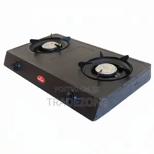 Rashnik 2 Burner Gas Table Top Cooker (Rn-1529b) - Black