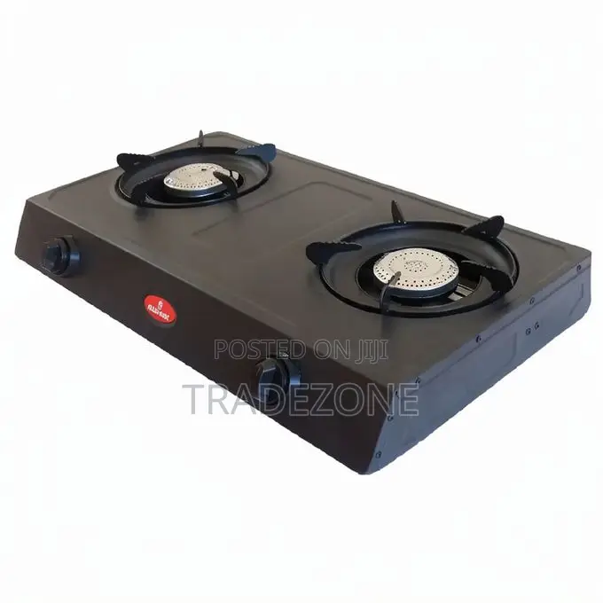 Rashnik 2 Burner Gas Table Top Cooker (Rn-1529b) - Black