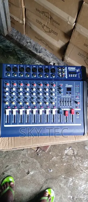 Original Yamaha Mixer 8channels Power Mixer Bluetooth USB