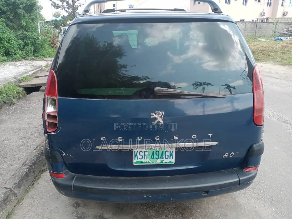 Peugeot 807 2001 Blue