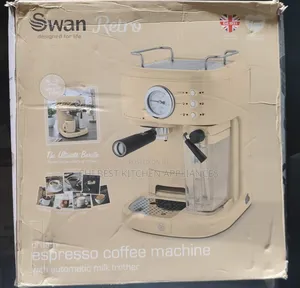 Swan Espresso Coffee Machine With Automatic Milk Frother