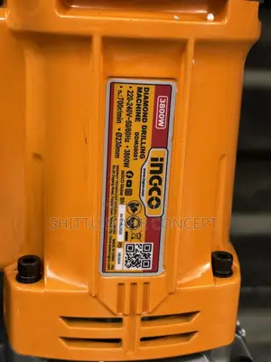 INGCO Core Drilling Machine 3800 Watt- 9”