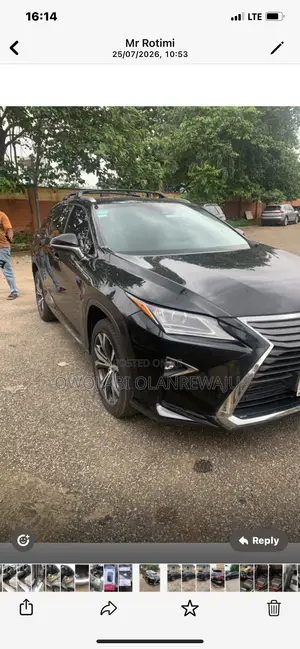 Lexus RX 2017 Black