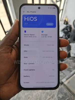 Tecno Spark 40 Pro 128 GB Black