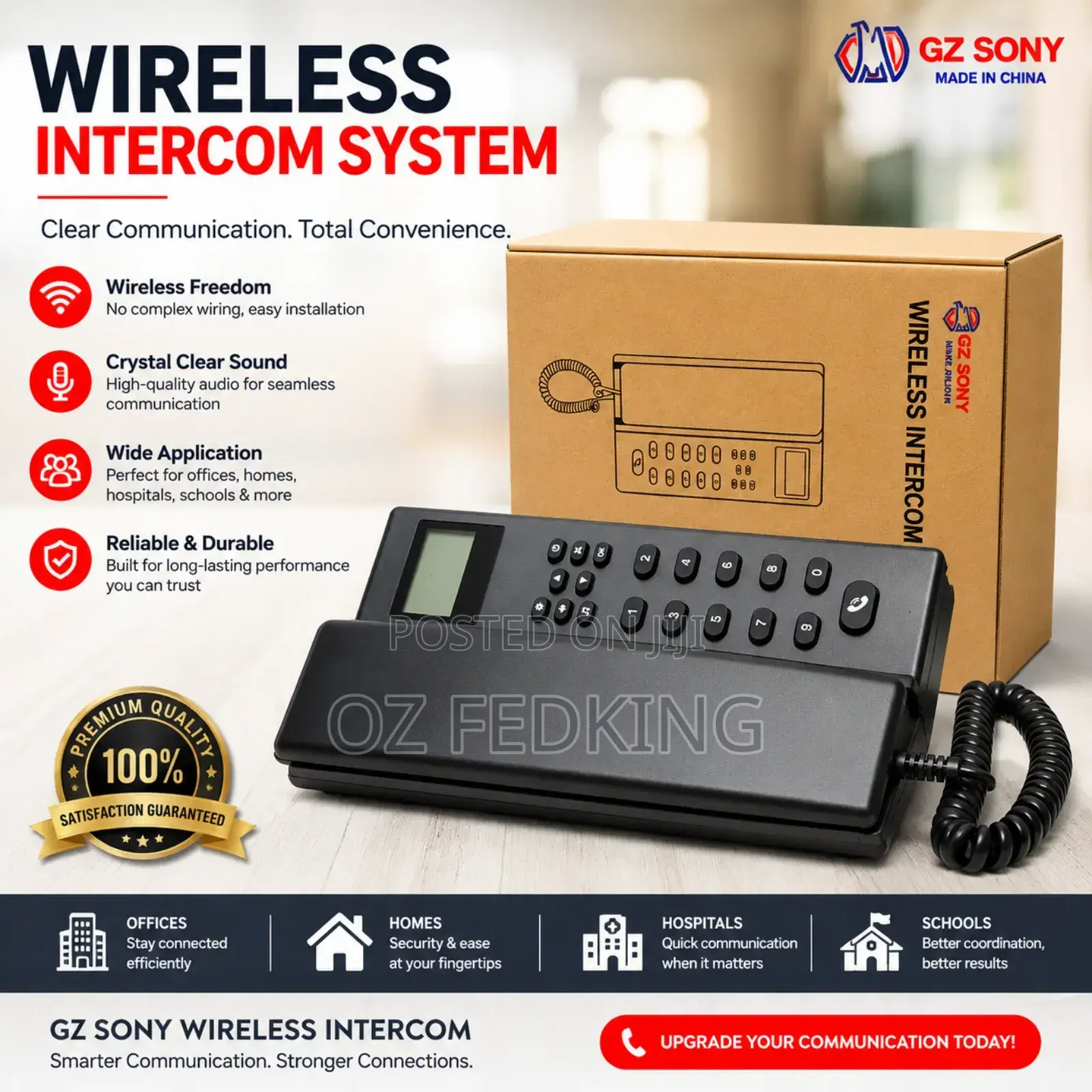 Display Wireless Intercom