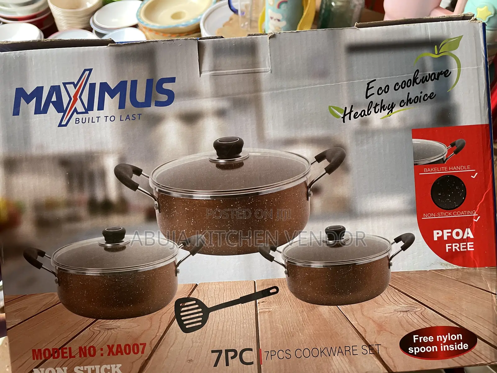 7pcs Nonstick Pot Set