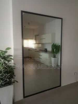 4ft by 7ft Framed Wall Mirror